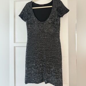 Vintage Betsey Johnson Sequin Dress - L